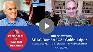 1K views · 21 reactions | Air Force Enlisted Village President and CEO Brooke McLean chats with SEAC Ramon Colon-Lopez about his SEAC position, visiting the Village while stationed at Hurlburt Field, and playing the guitar. | Air Force Enlisted Village | Facebook