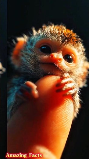 दुनिया का सबसे छोटा बंदर 😱। #facts #shorts #jungle #animals #trending