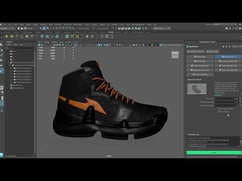 RapidPipeline for Maya - Decimate Mesh Action and Optimize your 3D assets