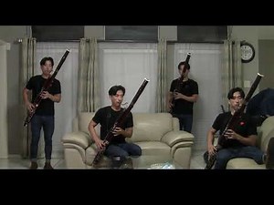 "Ebb Tide" for 4 bassoons