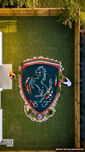 This Backyard Turned Into a Ferrari 😱 (Wait for End)