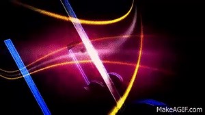 Large Multi-Colored Music Notes Motion Background on Make a GIF