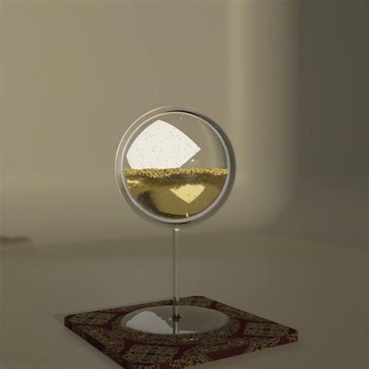 CHAMPAGNE GLASS || FX MAYA FLUID AND PARTICLES