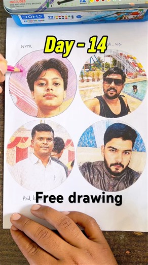 I Draw Every New Subscribers ❤️Day 14 | subscribe to Get Yours! #youtubeshorts