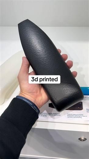 Salvatore Milana on Instagram: "✔️Ultimate automotive component made using 3D printing with SLS technology and a leather-like texture. 👉If you want more details about this machine, you can send me a private message or comment this post. . . . #additivemanufacturing #stampa3D #3DZpeople #production #automation #prototype #salvatoremilana #italia #italy #cnc #molding #ecommerce #sustainability #productivity #cad #solidworks #3d #future #technology#automation #followers #followme #design #texture 