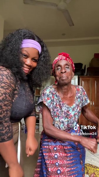 Granny Shows Off Dance Moves with Joyful Spirit