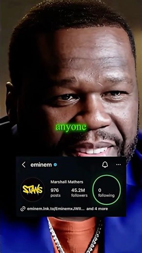Why Eminem Doesn’t Follow 50 Cent on Instagram! 🤔