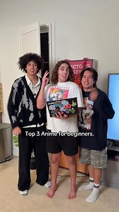 Top 3 Anime for beginners! #anime | The Anime Men
