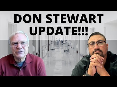 Here's an UPDATE on DON STEWART!!!