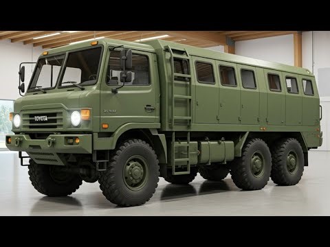2026 Toyota Sprinter 6x6 – Toyota’s Boldest Luxury Overland Machine Ever Built!