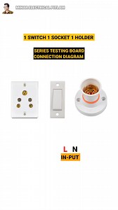 Series Board Wiring Connection #seriesboardwiringconnection #seriestestingboard | minar electrical pitlam