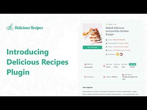 Introducing Delicious Recipes Plugin