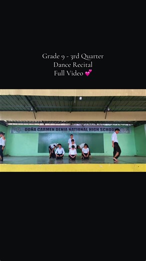 Grade 9 Dance Recital Highlights from 3rd Quarter Festival