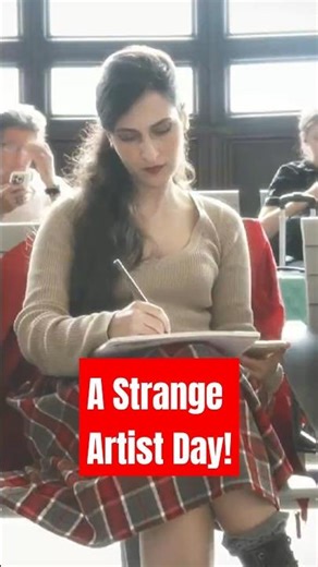 Da vinci Study on a Train Strike! #artvlog #leonardodavinci #davinci #sketch #renaissance