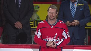 Scherzer's unique puck drop
