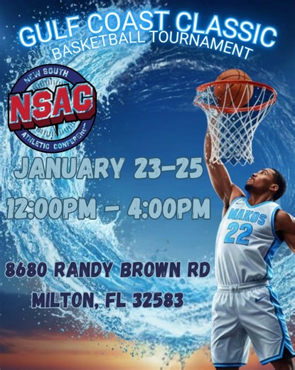 GET YOUR TICKETS NOW FOR THE GULF COAST CLASSIC BASKETBALL TOURNAMENT HOSTED BY LIGHTHOUSE CHRISTIAN COLLEGE! January 23 - 26, 2026, LCC is proud to host all teams participating in the Gulf Coast Classic. Get your game, day pass, or three day pass NOW! Scan the QR Code in the video or visit https://givebutter.com/GULFCOASTCLASSIC. #gomakos #lighthousechristiancollegemakos #LCC #lighthousechristiancollegeflmakos #collegelife #fortheloveofthegame #makosbasketball #collegebasketball #lighthousechri