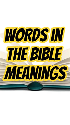 Do You Know These Bible Words Meanings in Telugu? | బైబిల్ లోని పదాల అర్థాలు 🔥 #shorts #bible