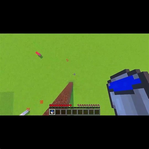 I actually hit this first try!!!😮😮😮 Minecraft Water bucket clutch!!!