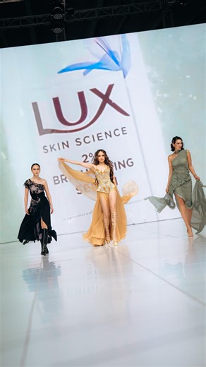 POV: You just scored a backstage pass to meet our LUX Stars before they hit the @jfwofficial x LUX Revelation of Glow runway 🔥 | LUX