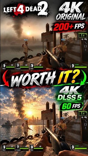 Left 4 Dead 2 in DLSS 5 | 4K Looks INSANE! 🔥 RTX 2080