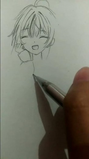 How to Draw a Cute Chibi Girl (Easy)