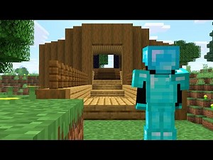 I Started Building A Real Base In NORMAL Minecraft