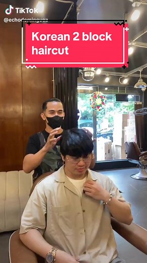 Trendy 2 Block Haircut at Supremo Barbershop in Quezon City