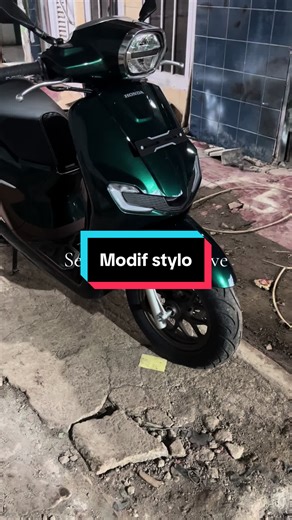 Modal rubah sudut,pasang moncong dan cover,auto langsung cakep 🥰 #stylomodifikasi #knalpotstylo160 #seputar_automotive