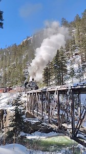 The Durango Silverton engine #481 on a wintry photographers special trip... Durango, Colorado | T. Lyn Neufeld Photography