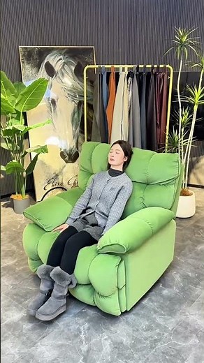 Rotating Electric Recliner Sofa – Ultimate Single Seat Comfort #furniture #sofa #home #shorts