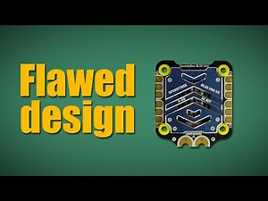 All 4-in-1 ESC have a design problem