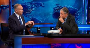 Jon Stewart and Bill O’Reilly debate government shutdown, gun control, Syria