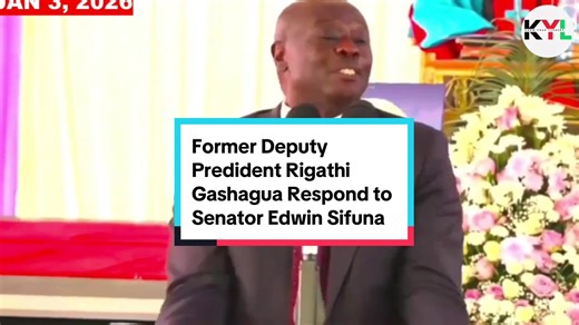 Insights on Kenyan Politics from Rigathi and Sifuna