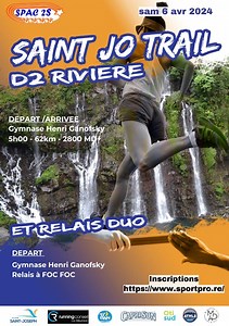 Saint Jo Trail des 2 Rivières 2026 | WeRun