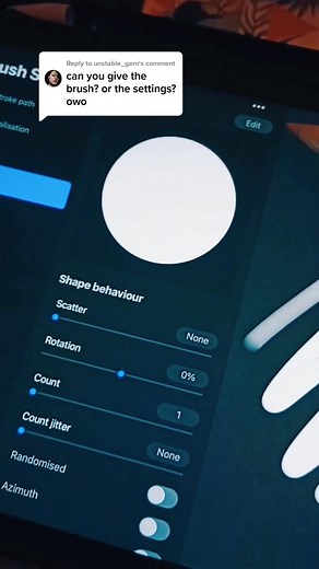 How to Create a Custom Hard Edge Brush with Opacity Pressure in Procreate