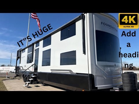 INSANELY DIFFERENT and HUGE Foundation 42GD 2026 Grand Design!