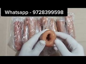 6 Inch Dragon Condom Demo | Soft Silicone Reusable Condom