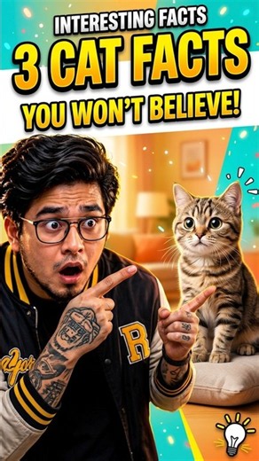 99% Of People Don't Know These Cat Facts 🐈 #cat #amazingfacts #trending
