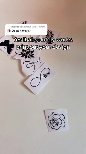 DIY Water Tattoo Using Paper and Perfume - Step-By-Step Guide