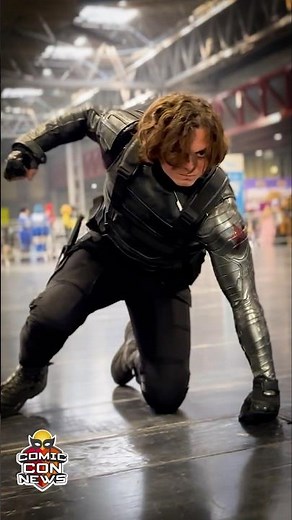 Captain America’s Winter Soldier Bucky Barnes #shorts HolidaysWithYouTube #marvel #cosplay