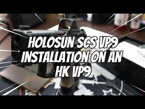 Holosun SCS VP9 Install on a HK VP9SK: