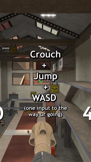 [TF2] rocket jumping inputs simplified #teamfortress2 #shorts