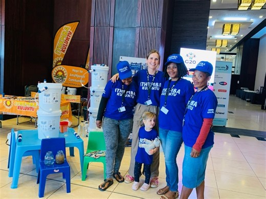 Revolutionary bucket water filter bringing clean water to rural EC communities