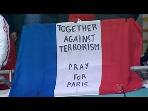 U.K.-France soccer match becomes expression of solidarity