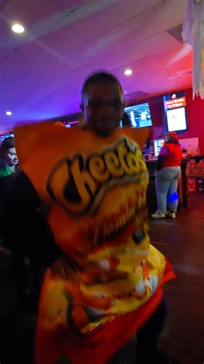 🔥Flammin' Hot Cheeto Man!🔥 Super hot fire Dj! 😎 @cheetos @partyprodjsdenver 📍@the_nonamegrill #cheetos #flamminhotcheetos #dj #halloween | Mike Rose