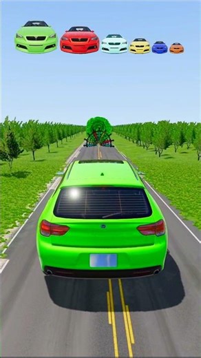Big and Small Car vs Tunner Sword - BeamNG.Drive