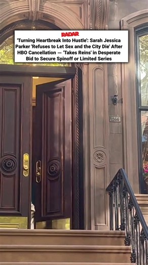 1M views · 15K reactions | Sarah Jessica Parker is not going to let playing Carrie Bradshaw go without a fight, and the "fuming" star is taking meetings with other streaming services to pitch Sex and the City-related franchise projects after HBO Max cancelled the show's revival ...And Just Like That. Link below for details. (: MEGA) https://radaronline.com/p/sarah-jessica-parker-satc-trying-keep-alive-netflix-amazon/ | Radar Online | Facebook