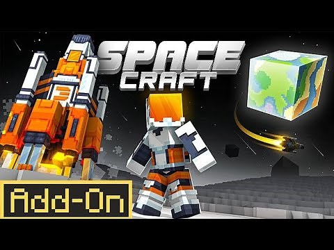 SPACECRAFT Addon - The Ultimate Space Adventure in Minecraft Bedrock!