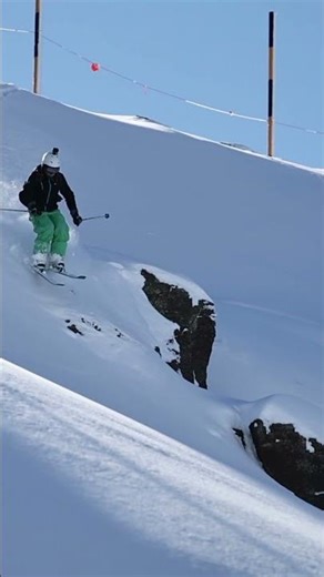 Deep powder and freeride session Nevada