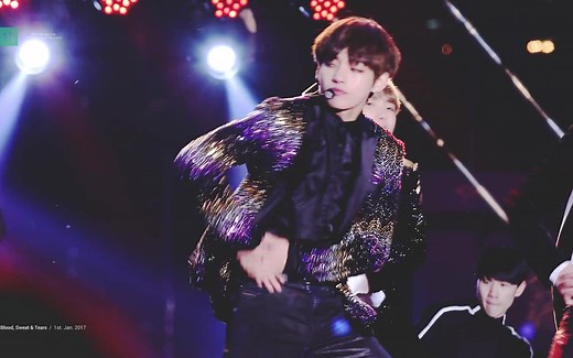 随便一截都是壁纸 金泰亨V 4K画质！防弹少年团BTS - 血汗泪 lood, Sweat & Tears